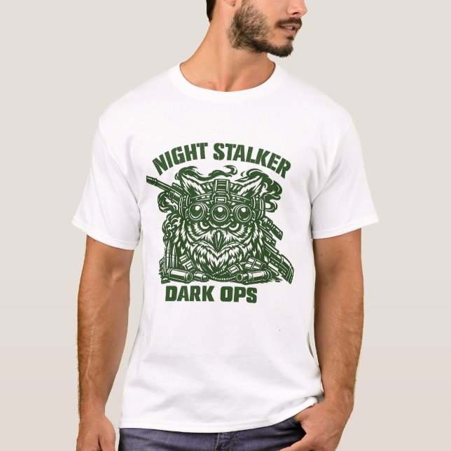 Camiseta Night Stalker Dark Ops Tee (Frente)