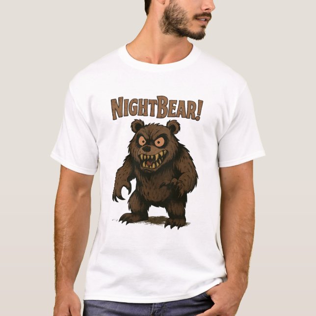 Camiseta NIGHTBEAR! Monstro  (Frente)