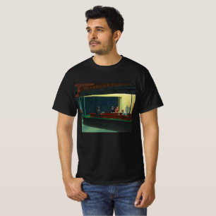 Camiseta Nighthawks pintura de Edward Hopper 