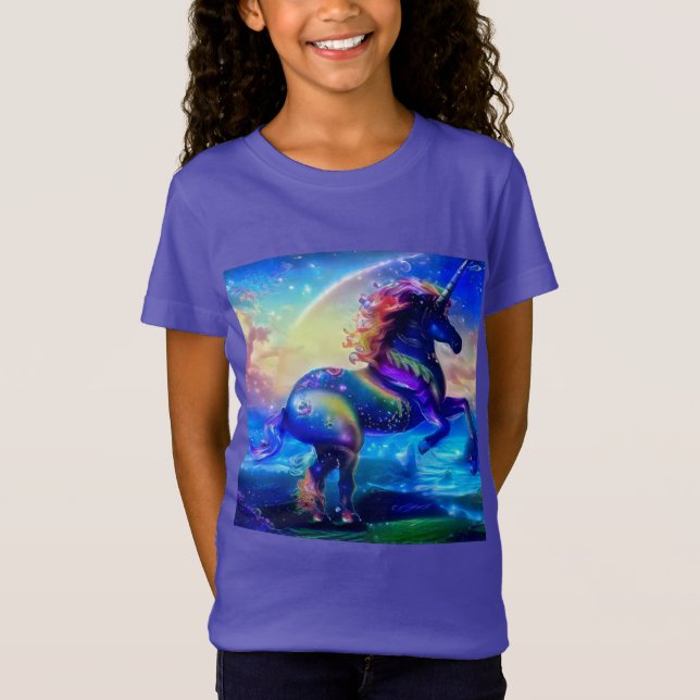 Camiseta NightScape-Young Girl (Frente)