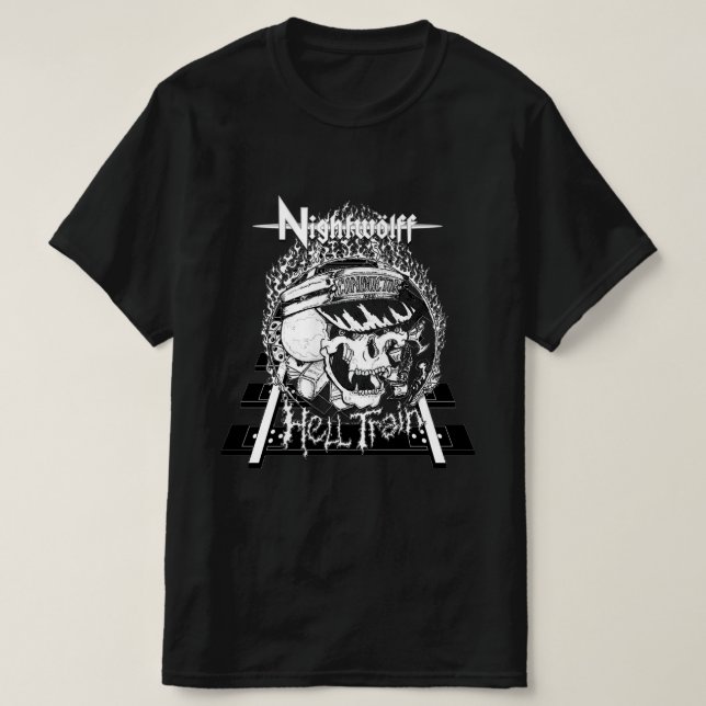 Camiseta Nightwölff Hell Train Tee (Frente do Design)
