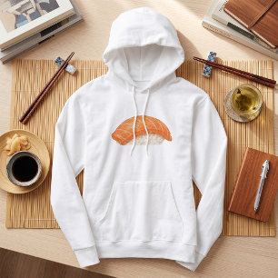 Camiseta Nigiri de Salmão Japonês para Amantes de Comida