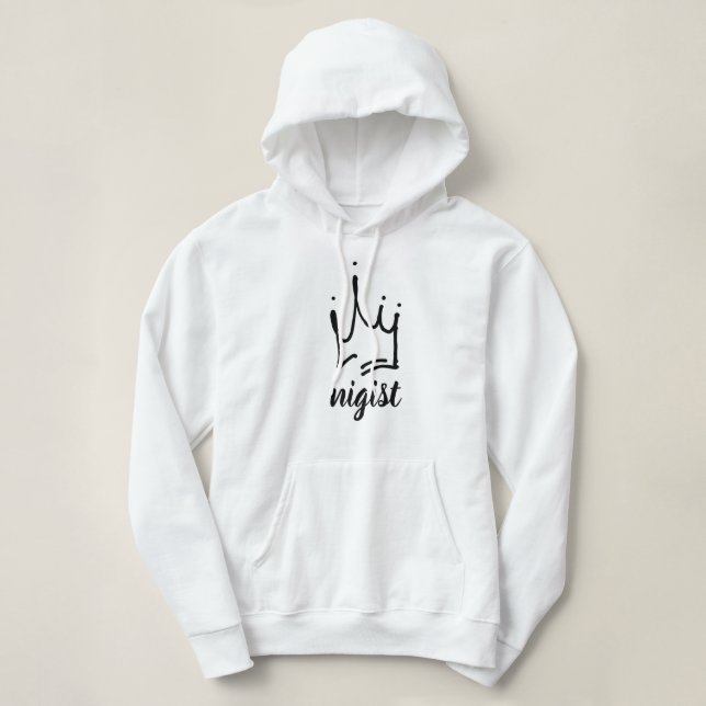 Camiseta Nigist Hoodie (Frente do Design)