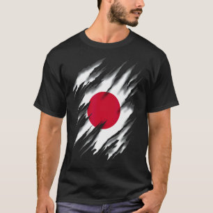 Camiseta Nihon Koku Nippon Koku Bandeira Japonês