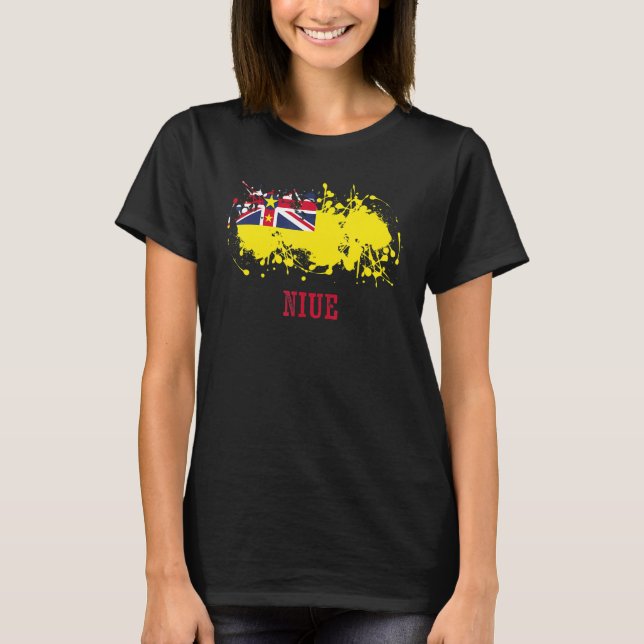 Camiseta Niian enthusiasts for Niue and Niue (Frente)
