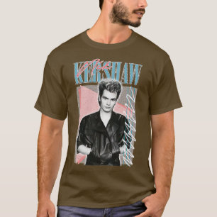 Camiseta Nik Kershaw 80s Estilo Retro Design