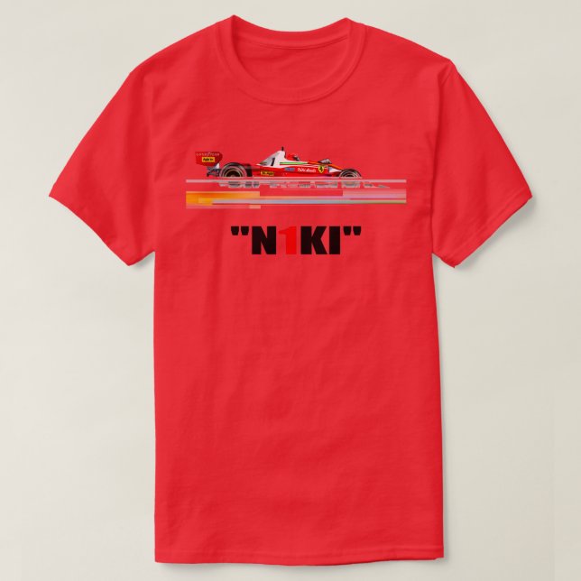 Camiseta Niki F1 Legend (Frente do Design)