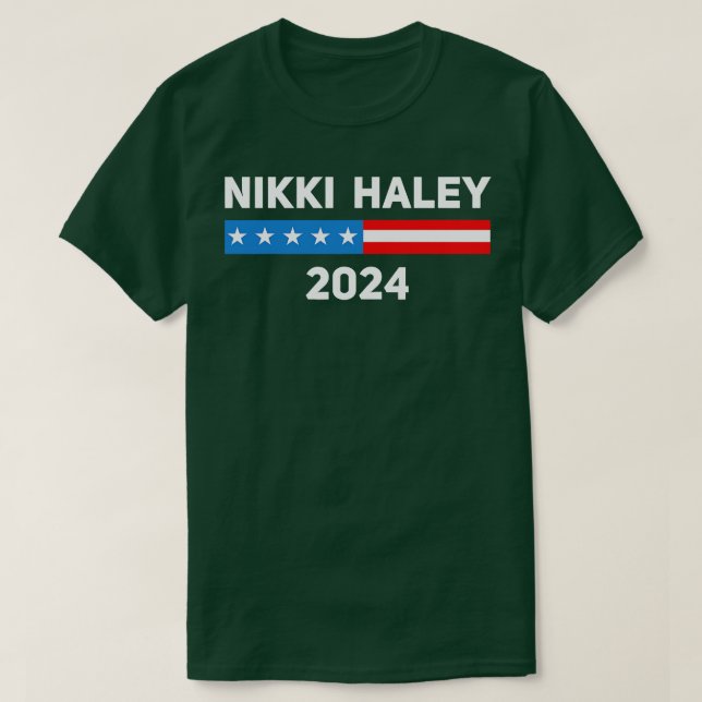 Camiseta Nikki Haley 2024 (Frente do Design)