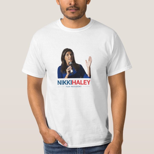 Camiseta Nikki Haley para Presidente 2024 (Frente)