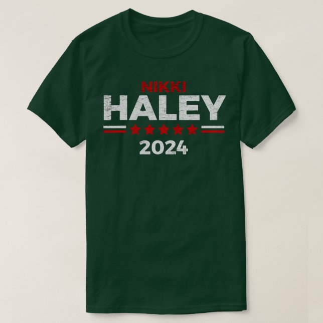 Camiseta Nikki Halye 2024 (Frente do Design)