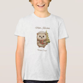 Camiseta Niko Igel Kinder Shirt Weihnachten