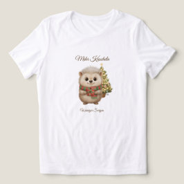Camiseta Niko Igel Weihnachten Mehr Kuscheln