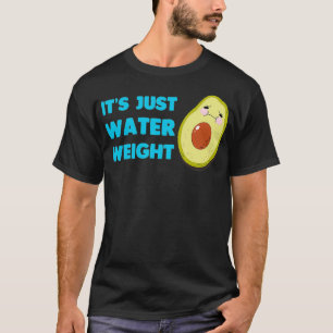 Camiseta Nikocado Avocado é apenas o peso da água dieta