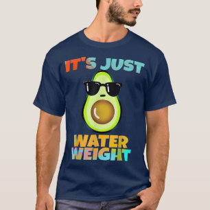 Camiseta Nikocado Avocado é apenas o peso da água dieta