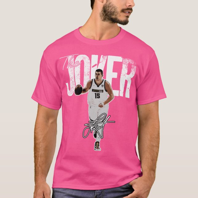 Camiseta Nikola Jokic O Joker Basbol Denver Signature (Frente)