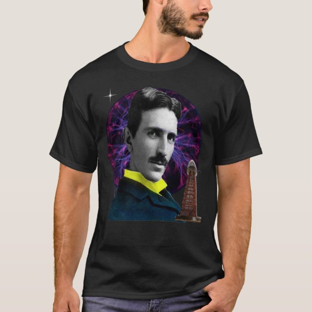 Camiseta Nikola tesla (Frente)