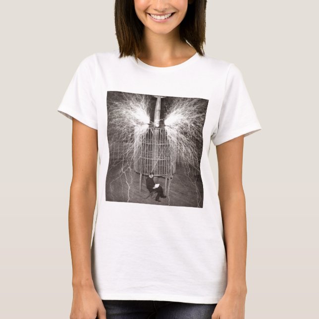 Camiseta Nikola Tesla (Frente)