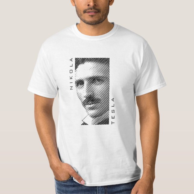 Camiseta Nikola Tesla (Frente)