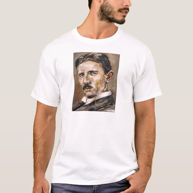 Camiseta Nikola Tesla (Frente)