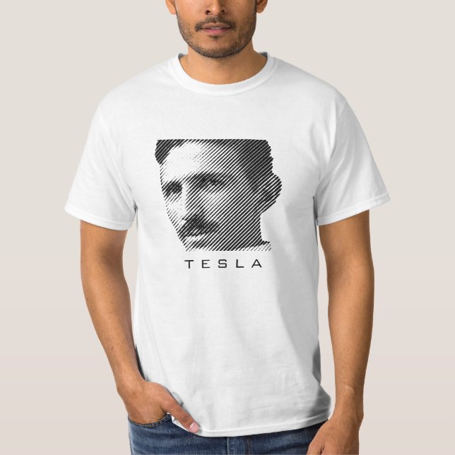 Camiseta Nikola Tesla (Frente)