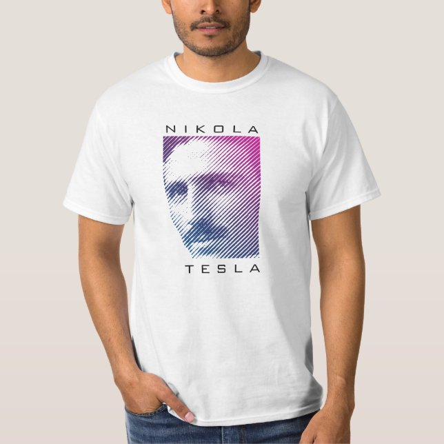 Camiseta Nikola Tesla (Frente)