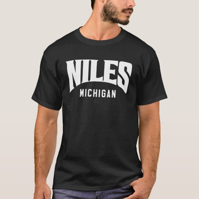Camiseta Niles Michigan (Frente)