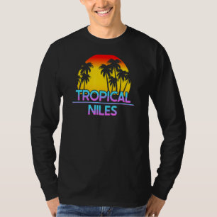 Camiseta Niles Michigan Funny Ironic Weather