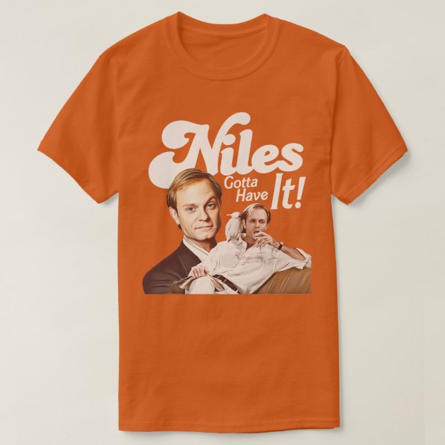 Camiseta Niles Precisa Tê-La (Frente do Design)