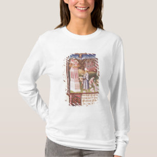 Camiseta Nimrod que vigia a construção da torre de