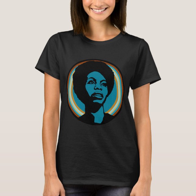 Camiseta nina simone (Frente)