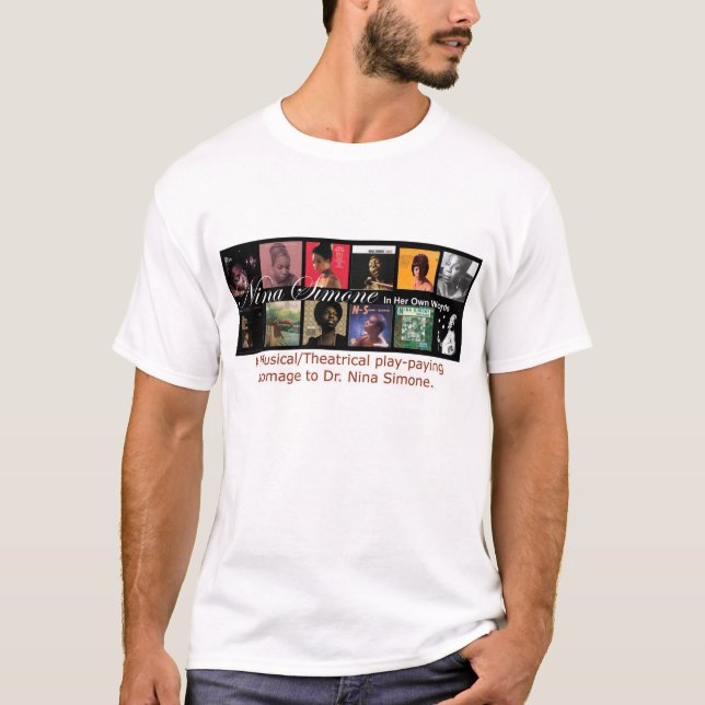 Camiseta Nina Simone: Em suas próprias palavras (Frente)