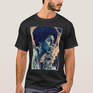 Camiseta Nina Simone, por Maximiliano Lopez Barrios