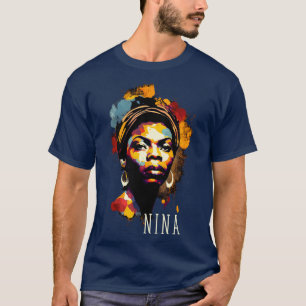 Camiseta Nina Simone Splash