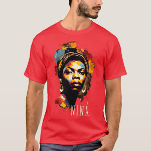 Camiseta Nina Simone Splash