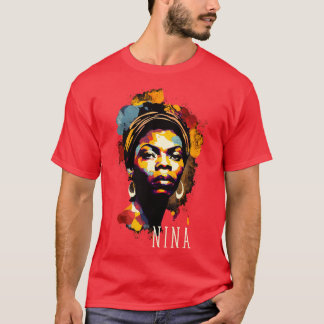 Camiseta Nina Simone Splash