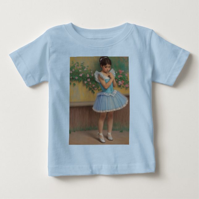 Camiseta Niña soniando que es un bailarina (Frente)