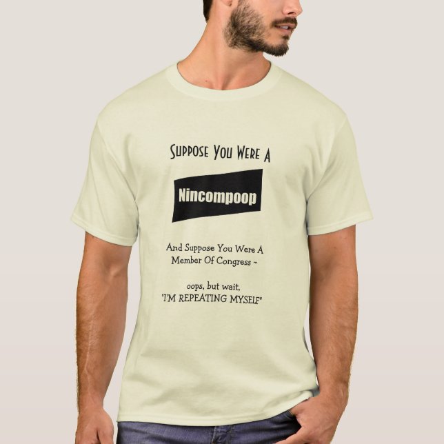 CAMISETA NINCOMPOOP (Frente)