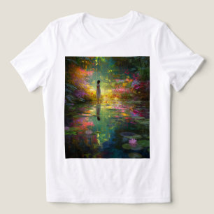 Camiseta Ninfas da Água por um Lago Mágico