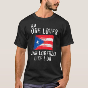 Camiseta Ninguém ama San Lorenzo como eu amo Porto Rico