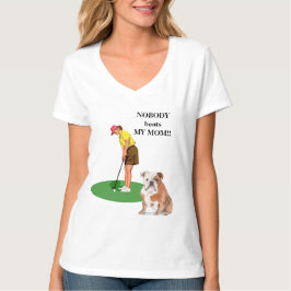 Camiseta Ninguém Bate No Golfe Da Minha Mãe 
