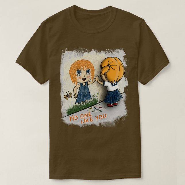 Camiseta Ninguém como você, Blondes (Frente do Design)