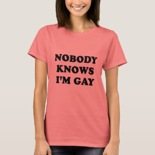 Camiseta Ninguém conhece o gay Im