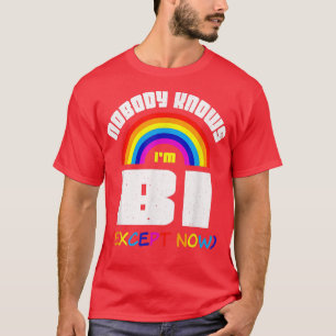 Camiseta Ninguém Conhece o Orgulho gay do Armário Bissexual