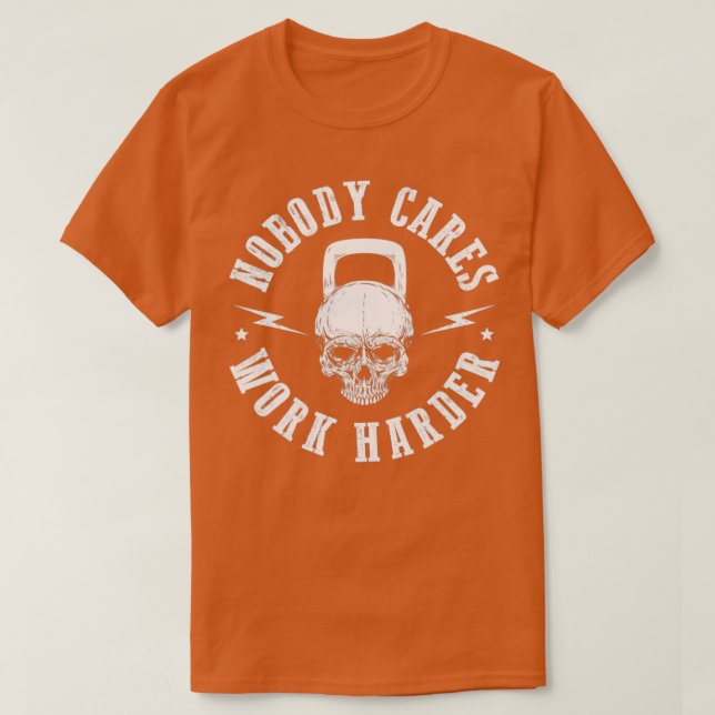 Camiseta Ninguém Custa Trabalhar Mais 3 (Frente do Design)
