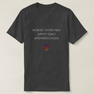 Camiseta NINGUÉM DEVE HOMENS ZIP! Unissex