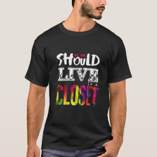 CAMISETA NINGUÉM DEVERIA VIVER EM UM FECHAMENTO
