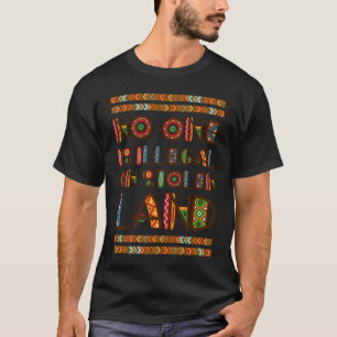 Camiseta Ninguém é ilegal em terra roubada, índios american