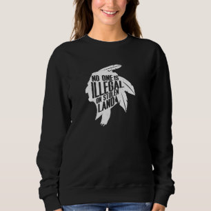 Camiseta Ninguém É Ilegal No Imigrante De Indígenas Roubado