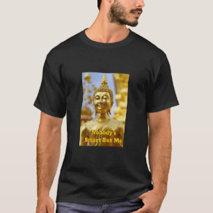 Camiseta Ninguém é inteligente, mas eu - Tee Gráfico Buda N