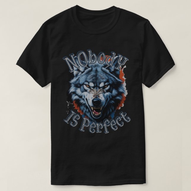 Camiseta Ninguém é Perfeito (Frente do Design)